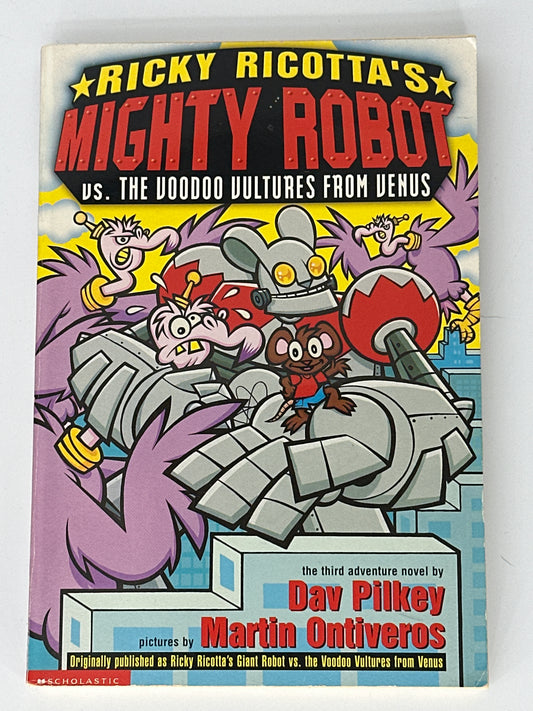 Mighty Robot vs Voodoo vultures from Venus (3) front cover used books