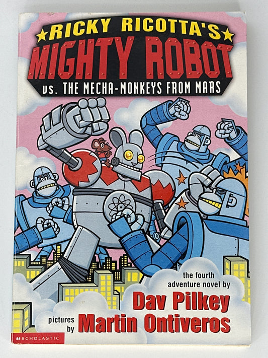 Ricky Rictottas Mighty Robot vs Mecha Monkeys from Mars front cover image