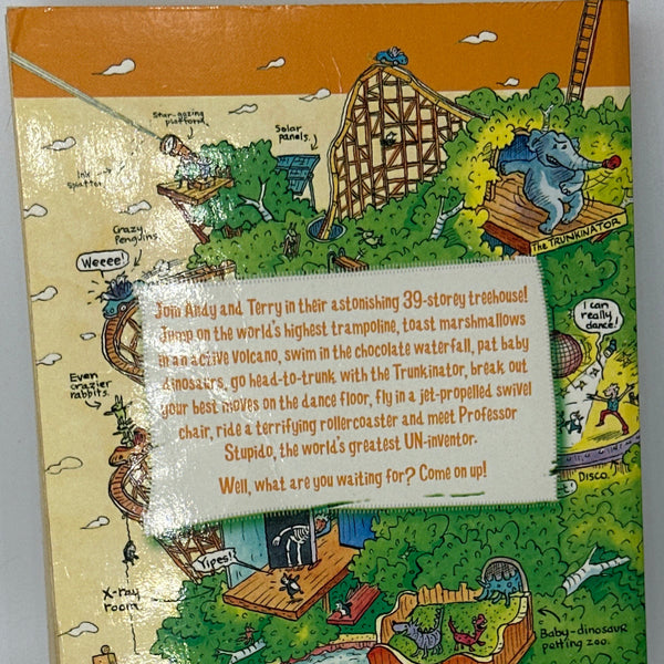 Andy Griffiths The 39-Storey Treehouse back cover used books