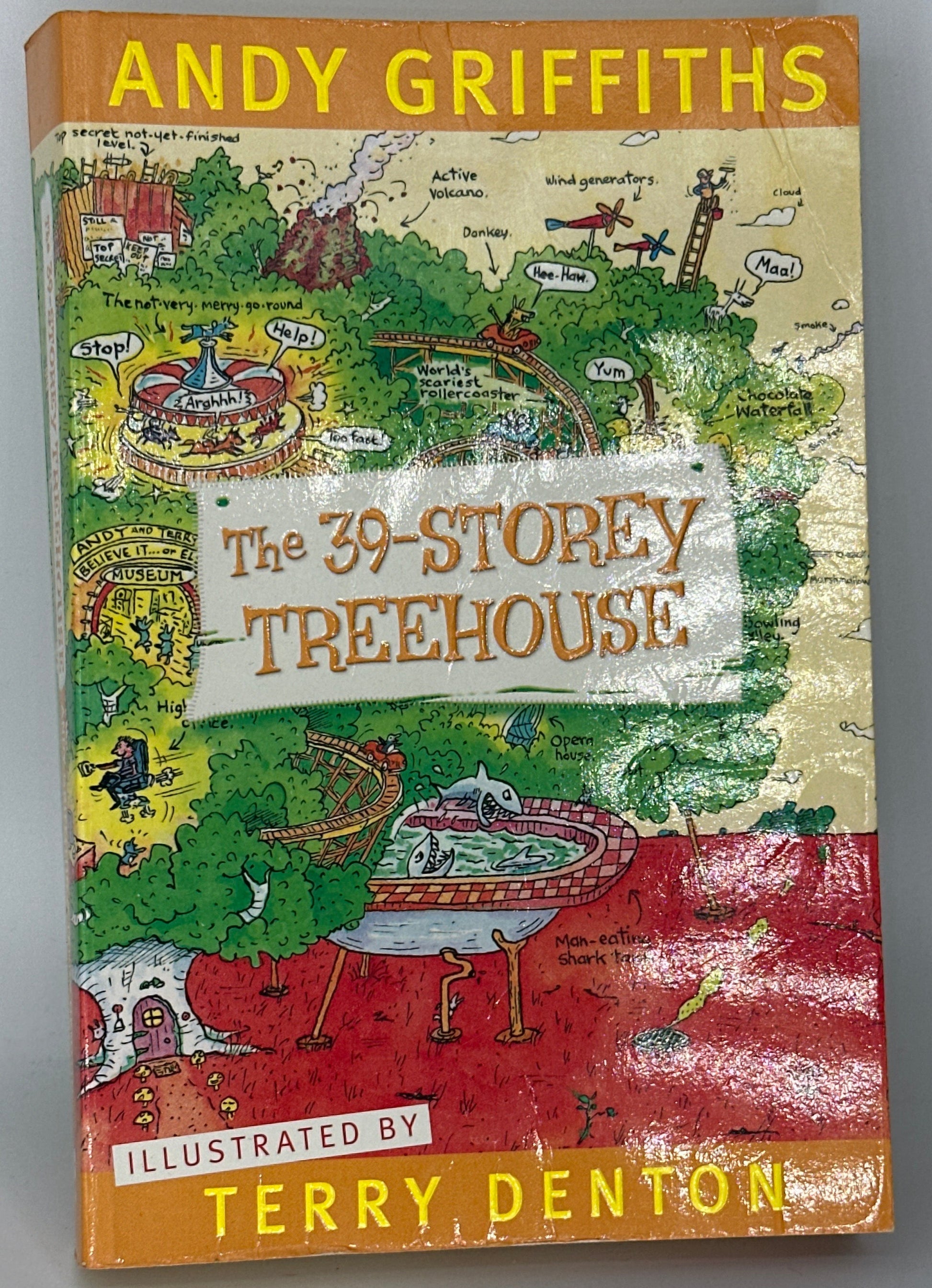 Andy Griffiths The 39-Storey Treehouse front cover used books