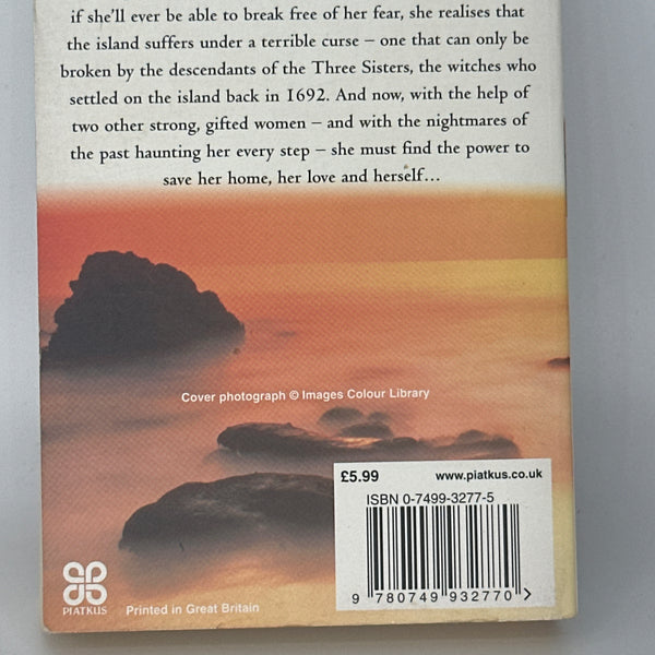 Nora Roberts Dance upon the Air actual back cover used books