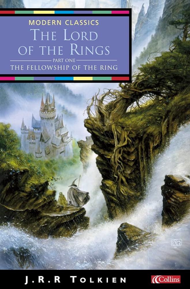 JRR Tolkien The Lord of the Rings Vol 1: The Fellowship of the Ring (Collins Modern Classics) cover image