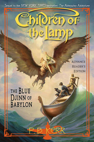 The Blue Djinn of Babylon (Children of the Lamp, #2) cover image