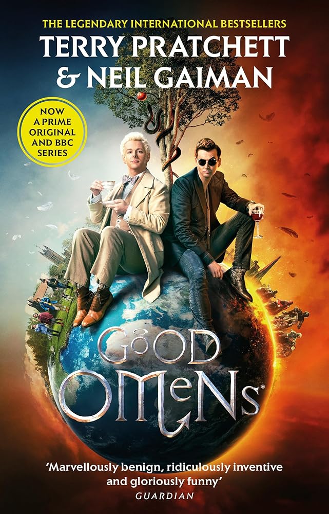 Terry Pratchett & Neil Gaiman Good Omens cover image