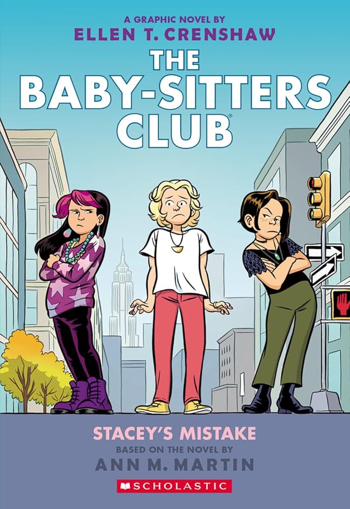 Stacey's Mistake: A Graphic Novel (The Baby-Sitters Club #14) (The Baby-Sitters Club Graphix) cover image