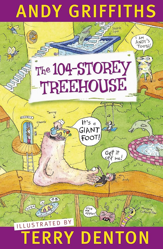 Andy Griffiths The 104-Storey Treehouse cover image