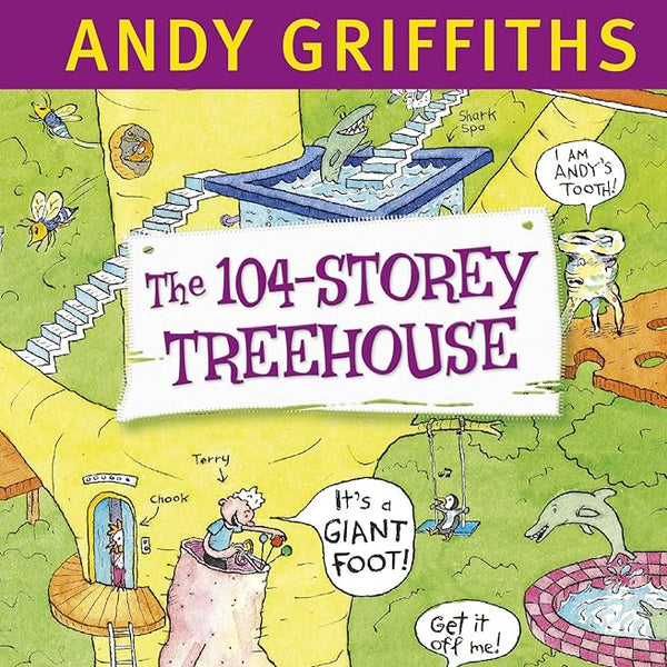 Andy Griffiths The 104-Storey Treehouse cover image