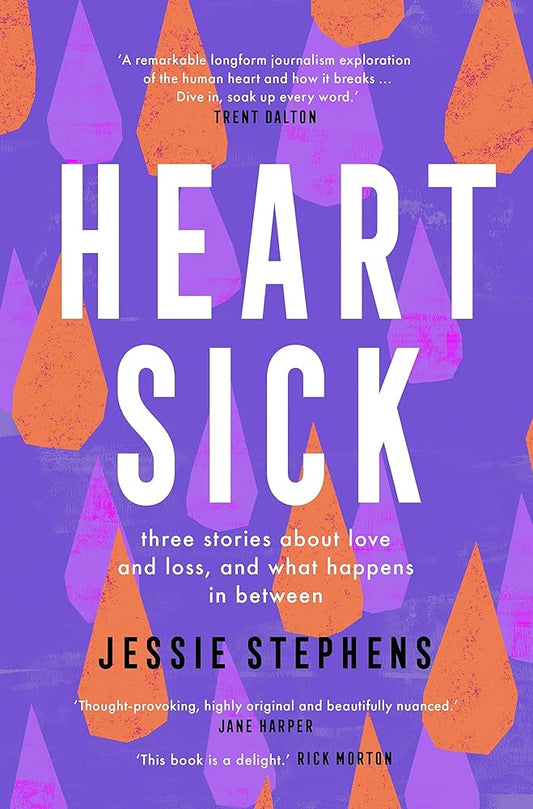 Jessie Stephens Heartsick: Three stories about love and loss, and what happens in between cover image