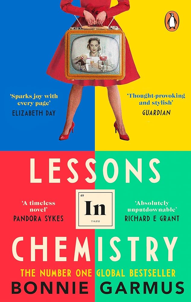 Bonnie Garmus Lessons in Chemistry cover image