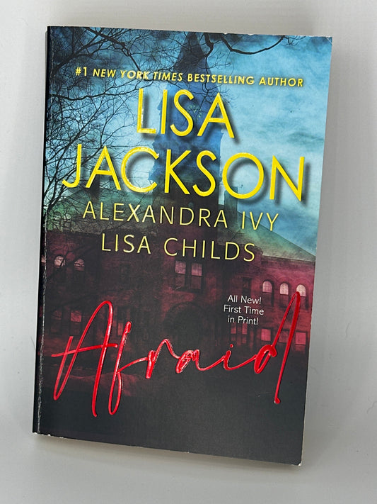 Afraid Lisa Jackson Front Cover Image used books