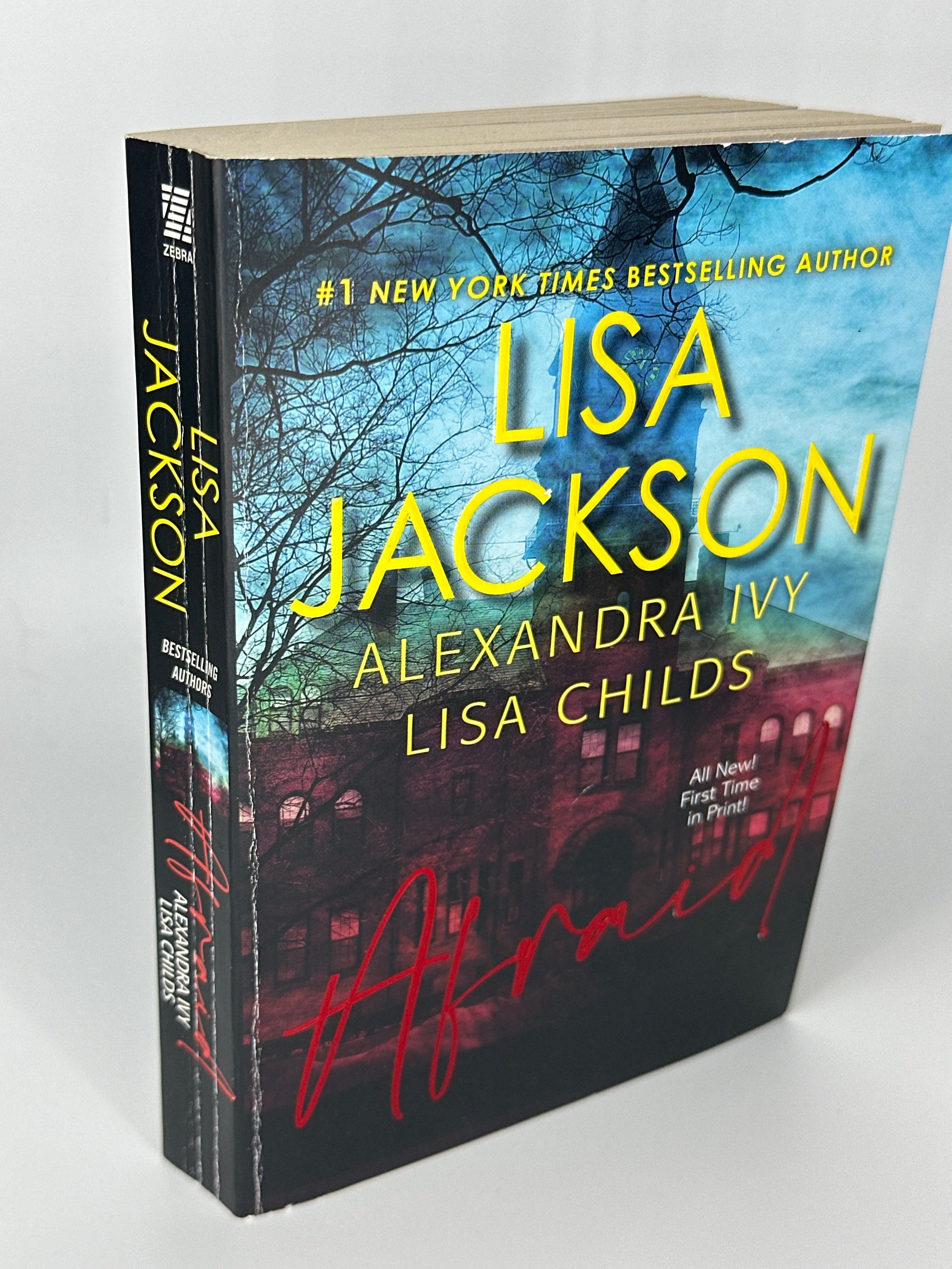 Afraid Lisa Jackson side Cover Image used books