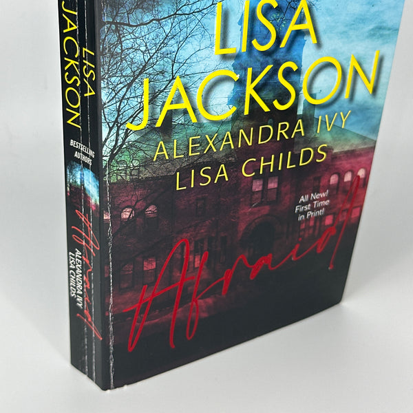 Afraid Lisa Jackson side Cover Image used books