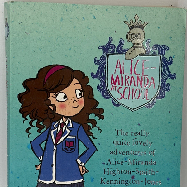 Jacqueline Harvey Alice-Miranda at School front cover image