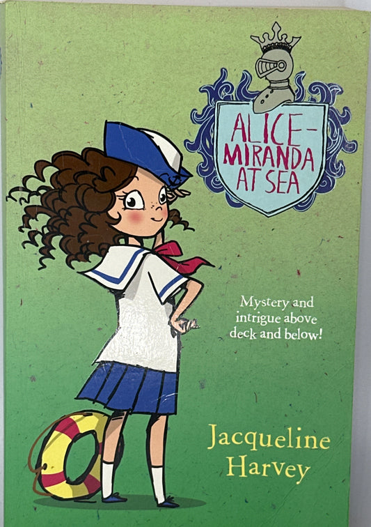 Jacqueline Harvey Alice-Miranda at Sea front cover used books