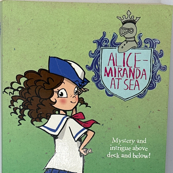 Jacqueline Harvey Alice-Miranda at Sea front cover used books