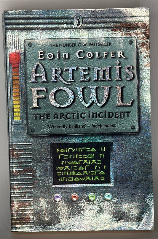 Colfer Artemis Fowl The Arctic Incident front cover image