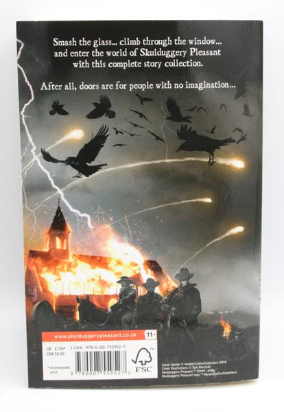 Derek Landy Armageddon Outta Here - The World of Skulduggery Pleasant (Skulduggery Pleasant 8.5) back cover used books