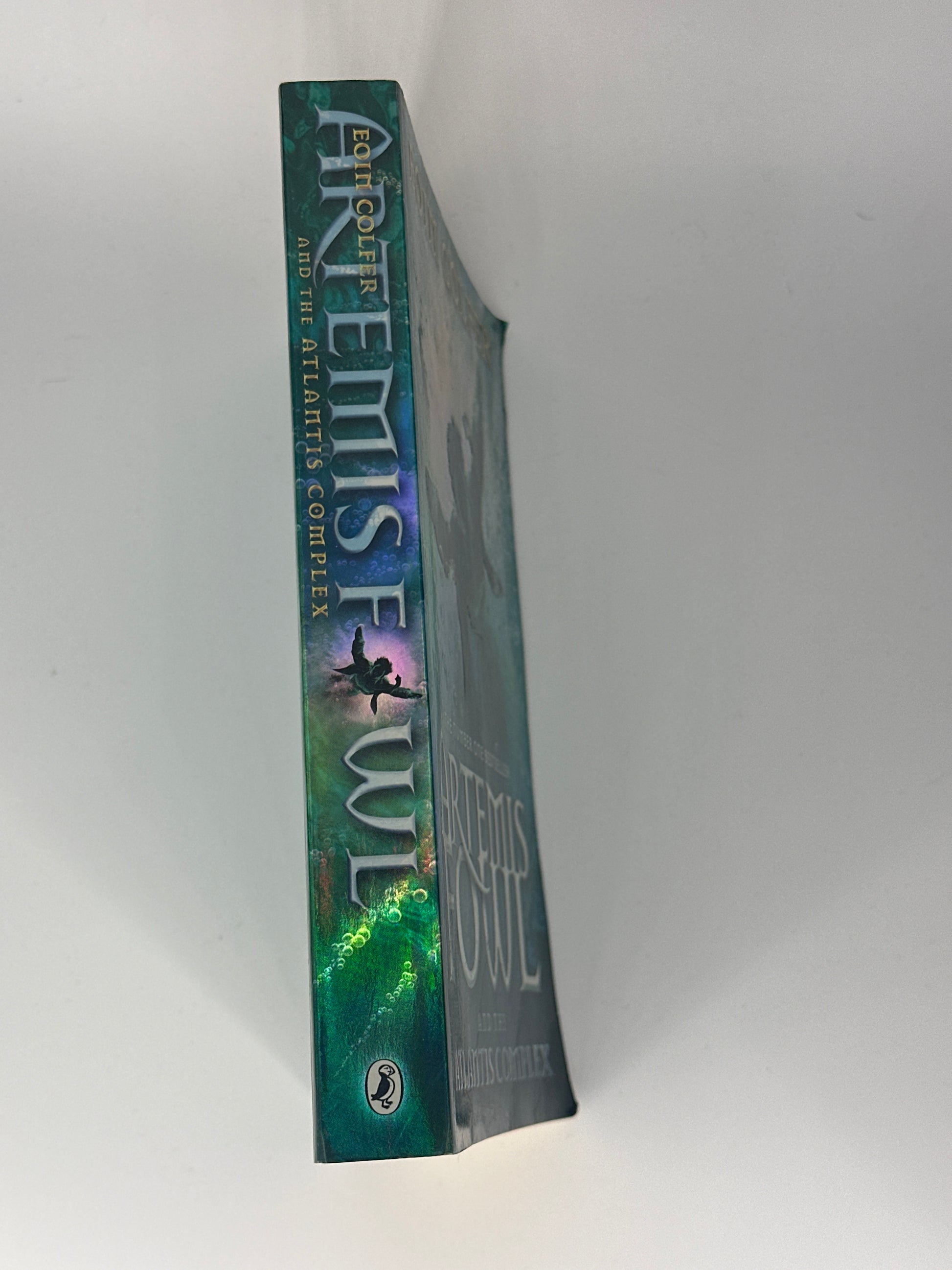 Colfer Artemis Fowl and the Atlantis Complex spine image