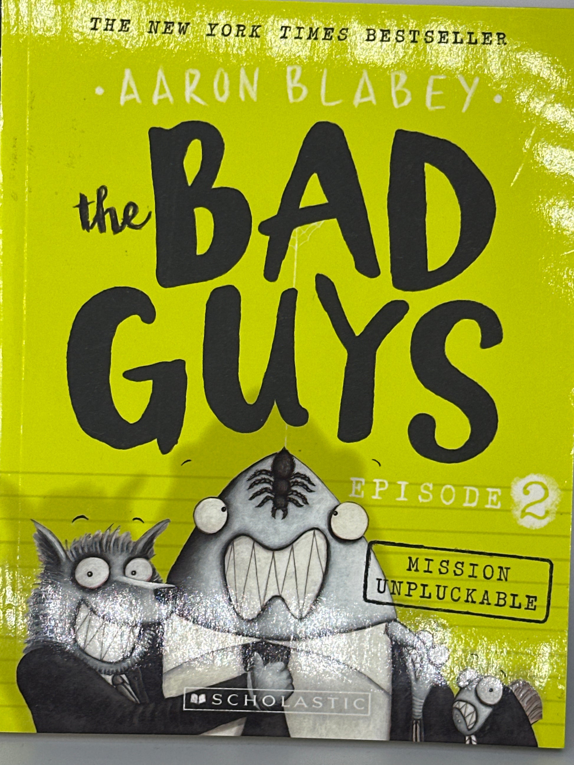 THE BAD GUYS Episode 2 Aaron Blabey front cover used books