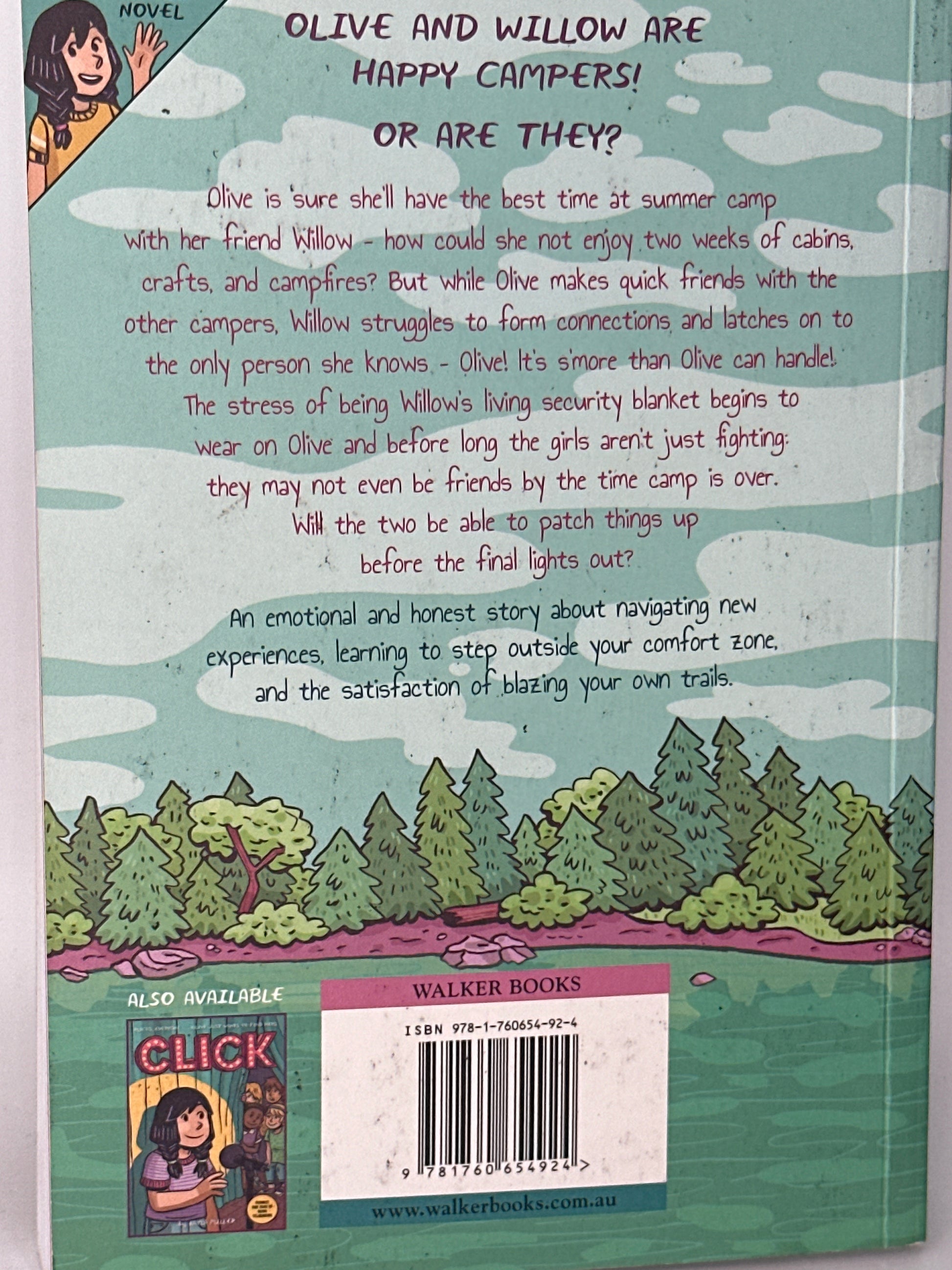 Camp (A Click Graphic Novel) back cover used books