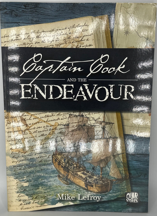 Captain Cook and Endeavour front cover used books