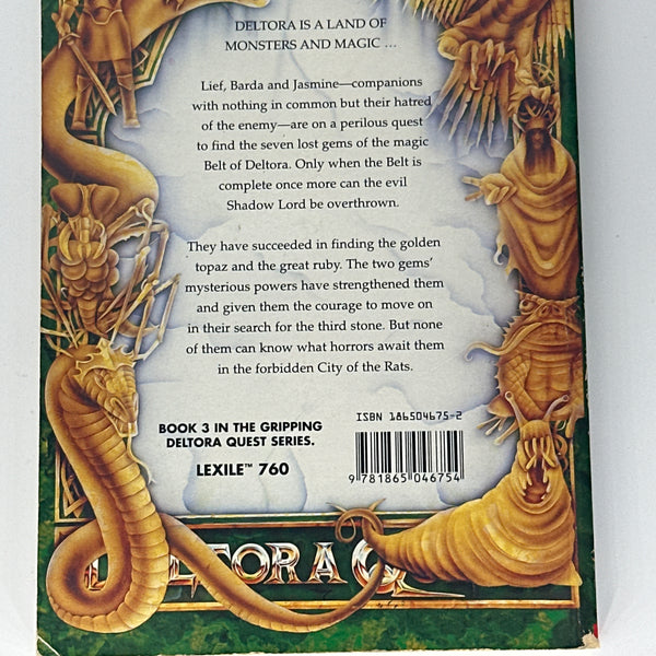 Emily Rodda City of the Rats (Deltora Quest, #3) back cover image