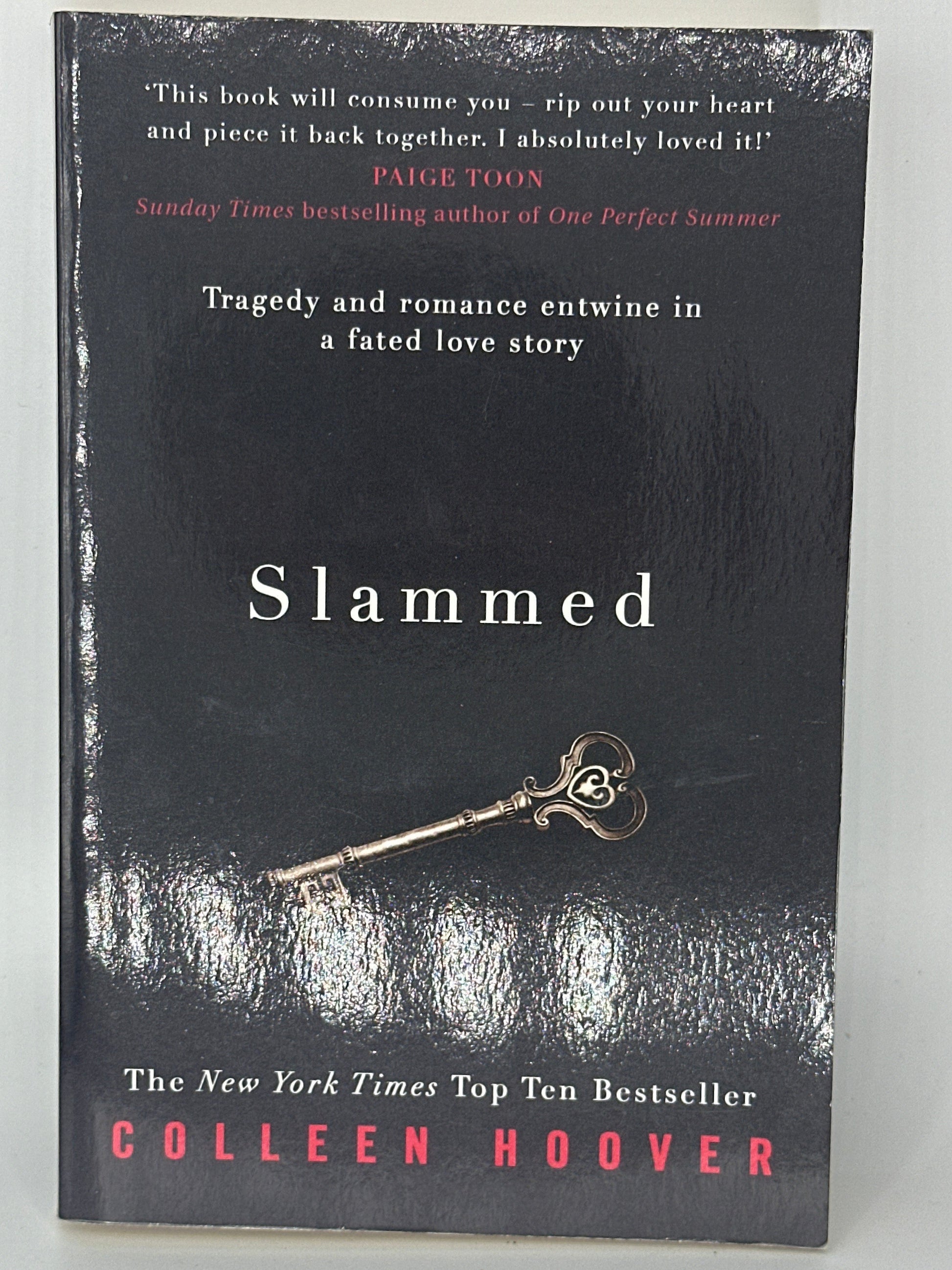 Colleen Hoover Slammed actual front cover used books