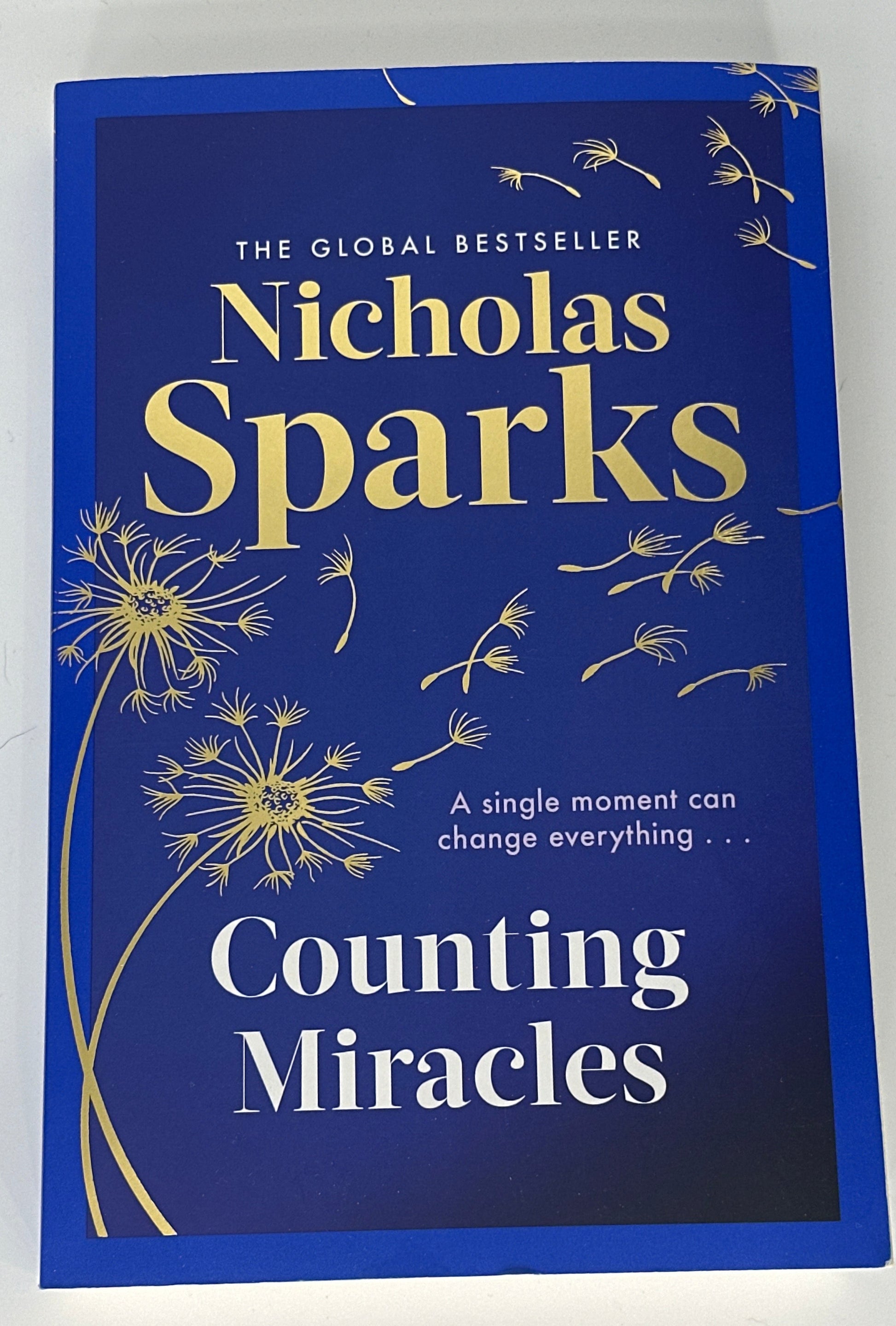 Nicholas Sparks Counting Miracles front cover image