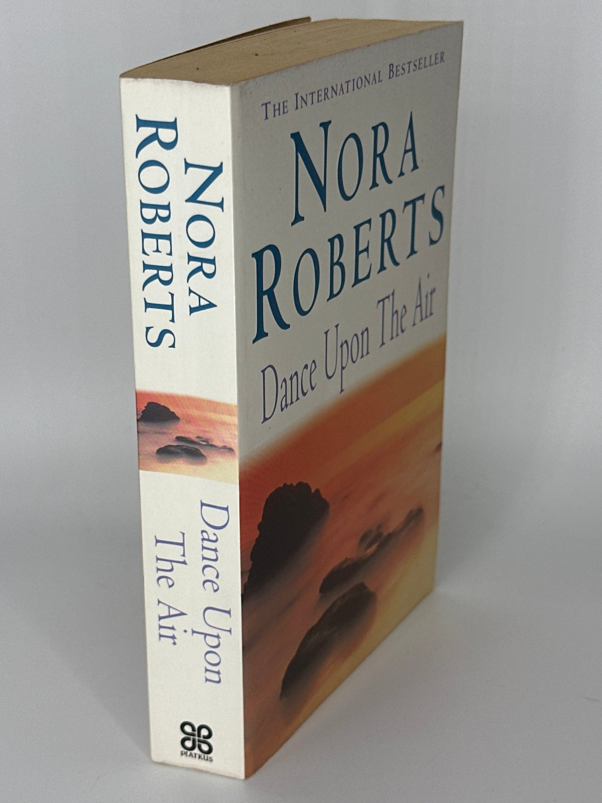 Nora Roberts Dance upon the Air actual spine used books