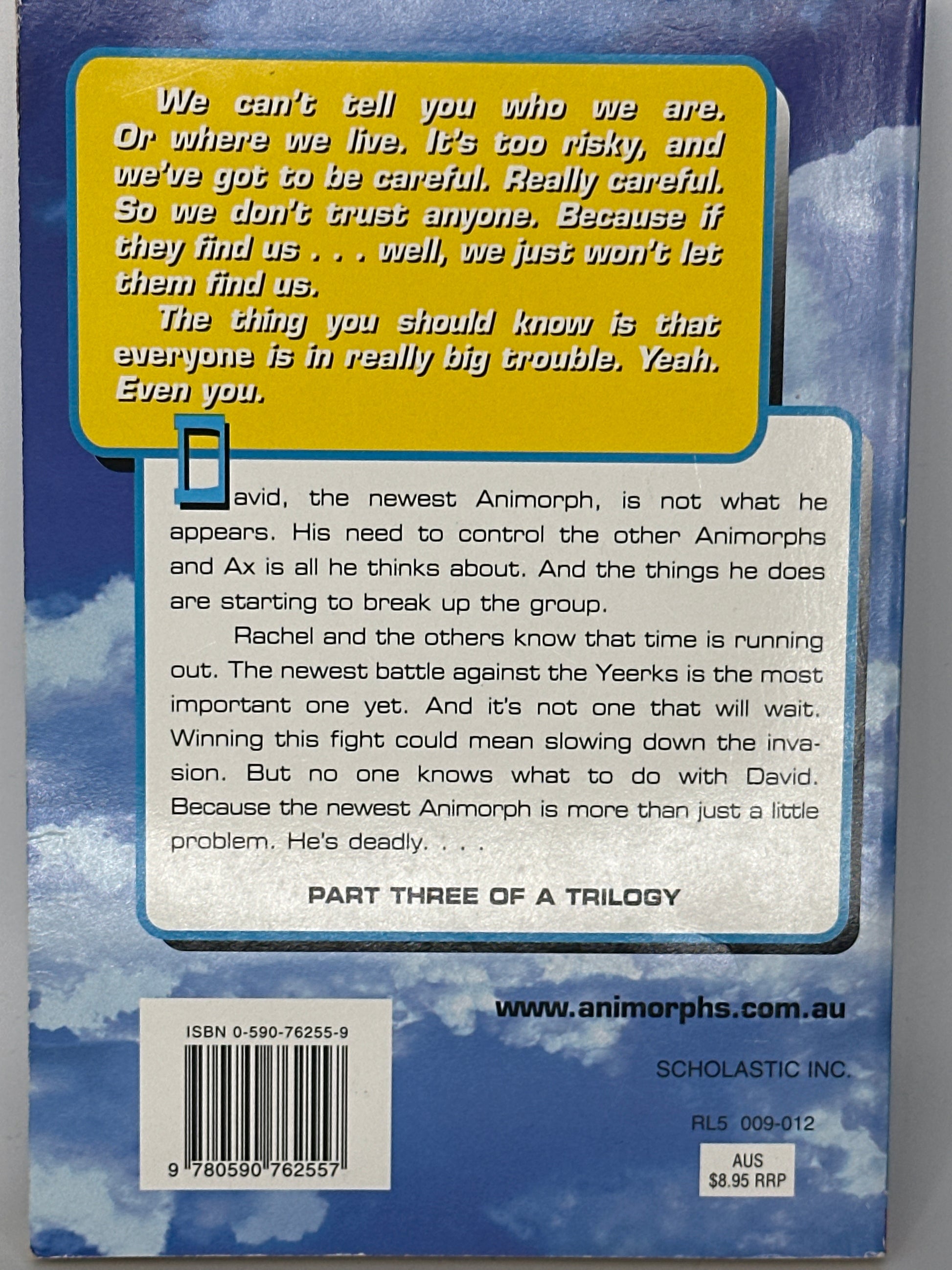 Solution (Animorphs Book 22)