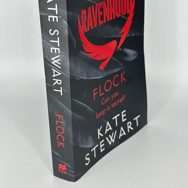 Kate Stewart Flock (The Ravenhood) actual spine used books