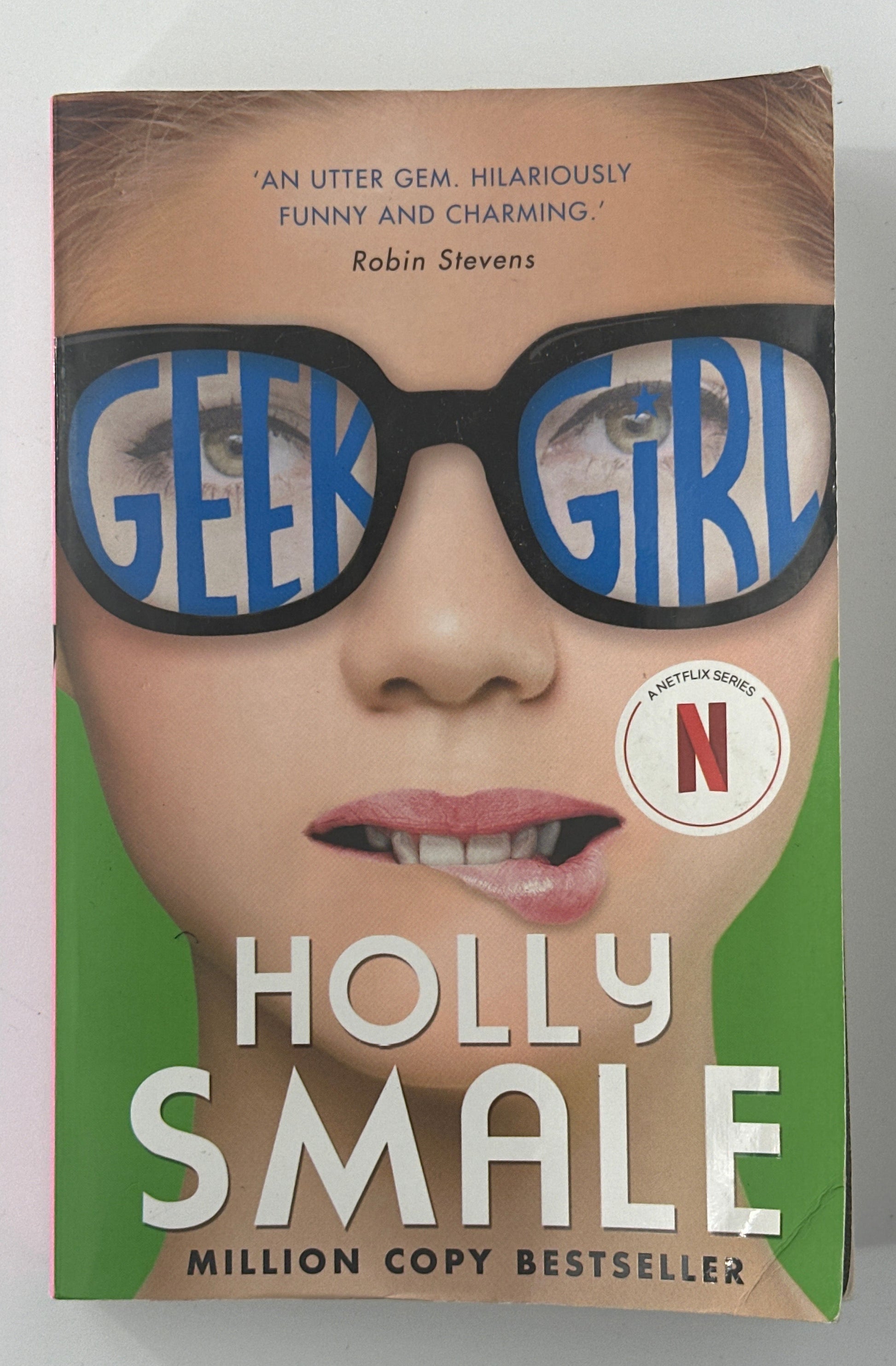 Holly Smale Geek Girl front cover used books