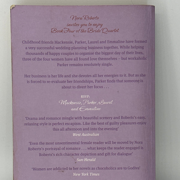 Nora Roberts Happy Ever After back cover used books