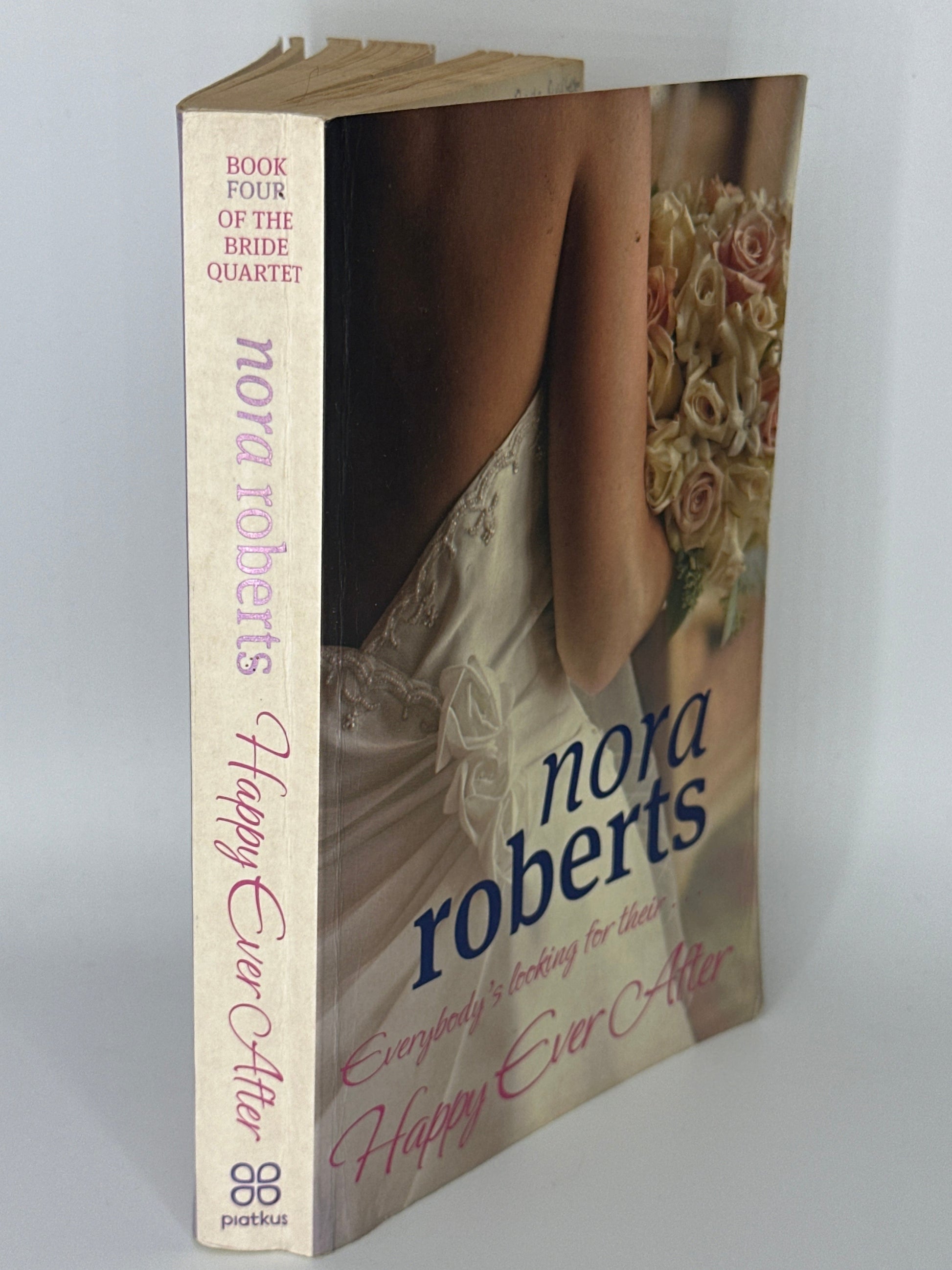 Nora Roberts Happy Ever After spine used books