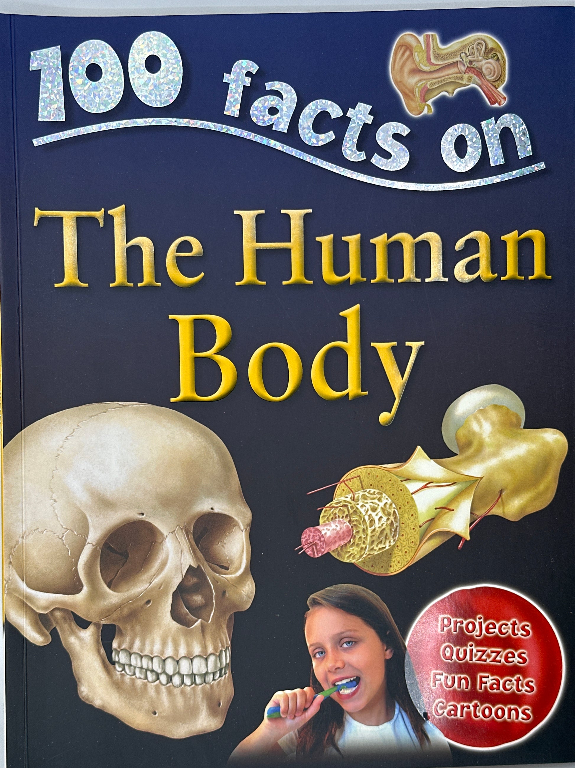 100 facts on Human body front cover used books