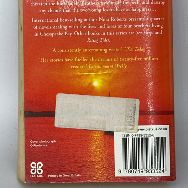 Nora Roberts Inner Harbour back cover used books