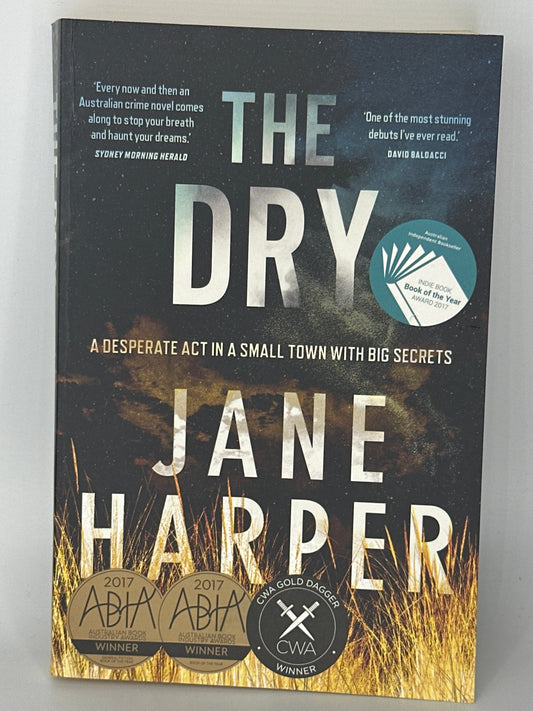 Jane Harper The Dry actual front cover used books