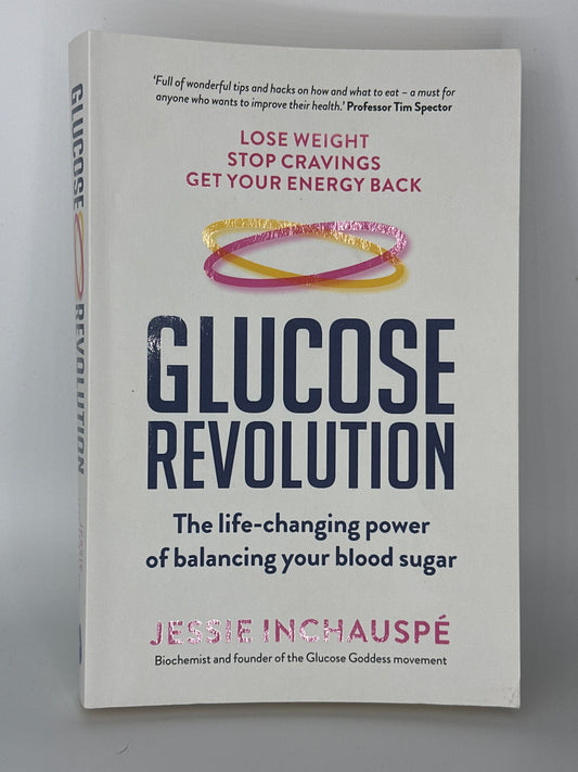 Jessie Inchauspe Glucose Revolution actual front cover used books