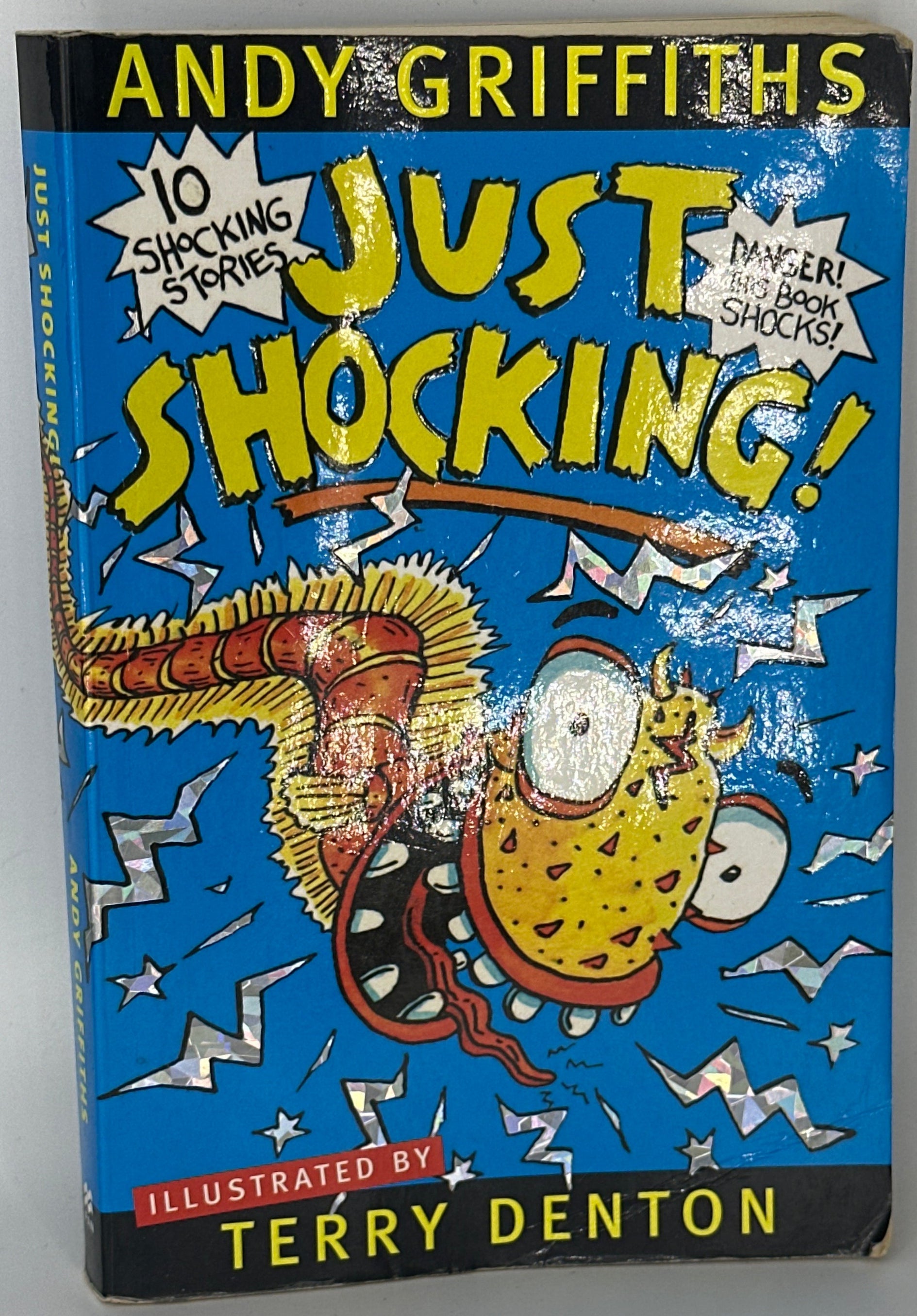 Andy Griffiths Just Shocking front cover used books