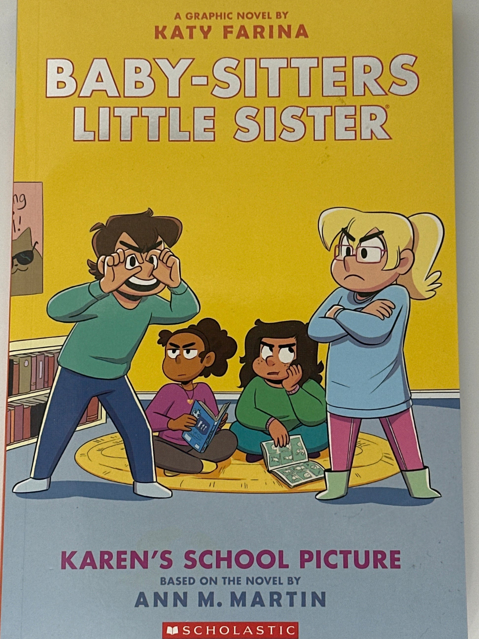 Karen's School Picture: a Graphic Novel (Baby-Sitters Little Sister 5) (Babysitters Little Sister) front cover used books