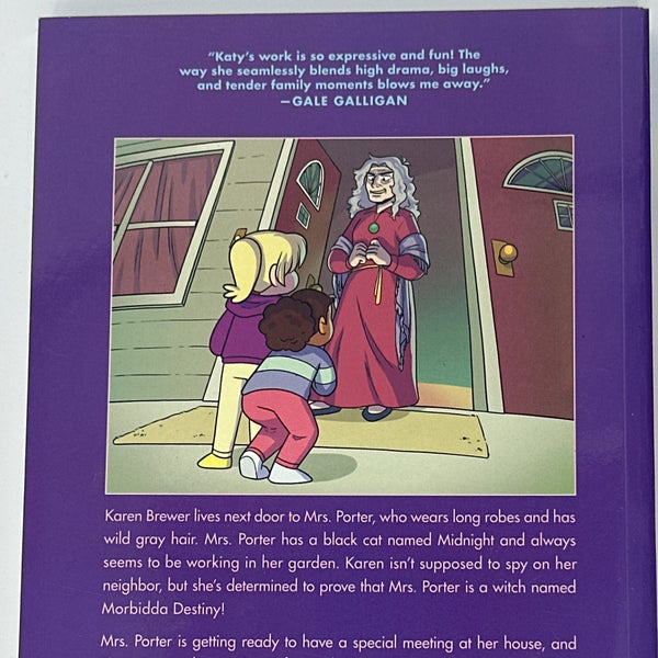 Karen's Witch (Baby-Sitters Little Sister Graphix) back cover used books