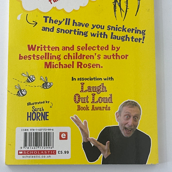 The Laugh Out Loud Joke Book back cover used books