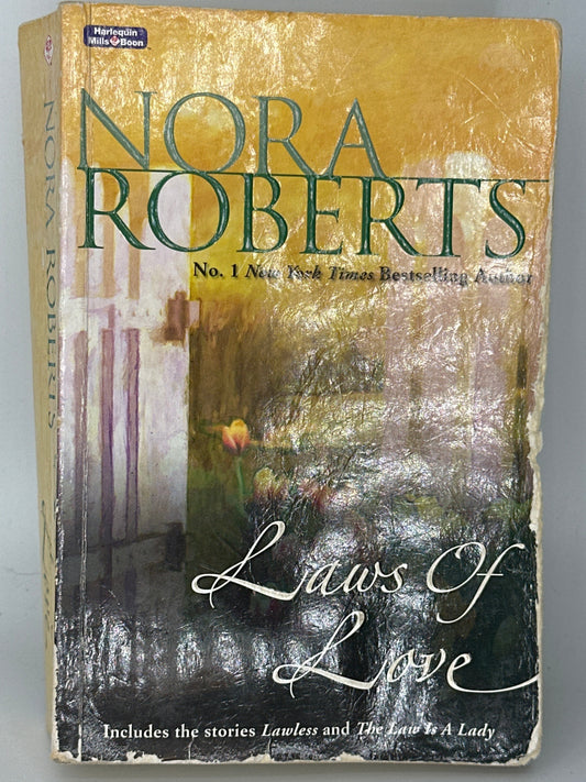 Nora Roberts Laws of Love front cover used books