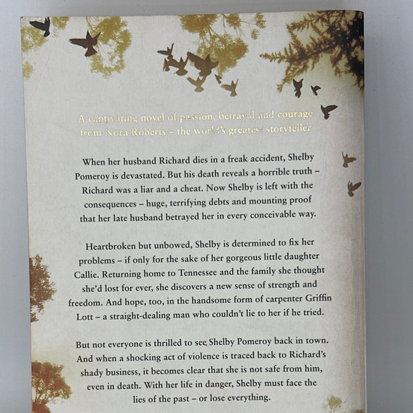 Nora Roberts Liar back cover used books