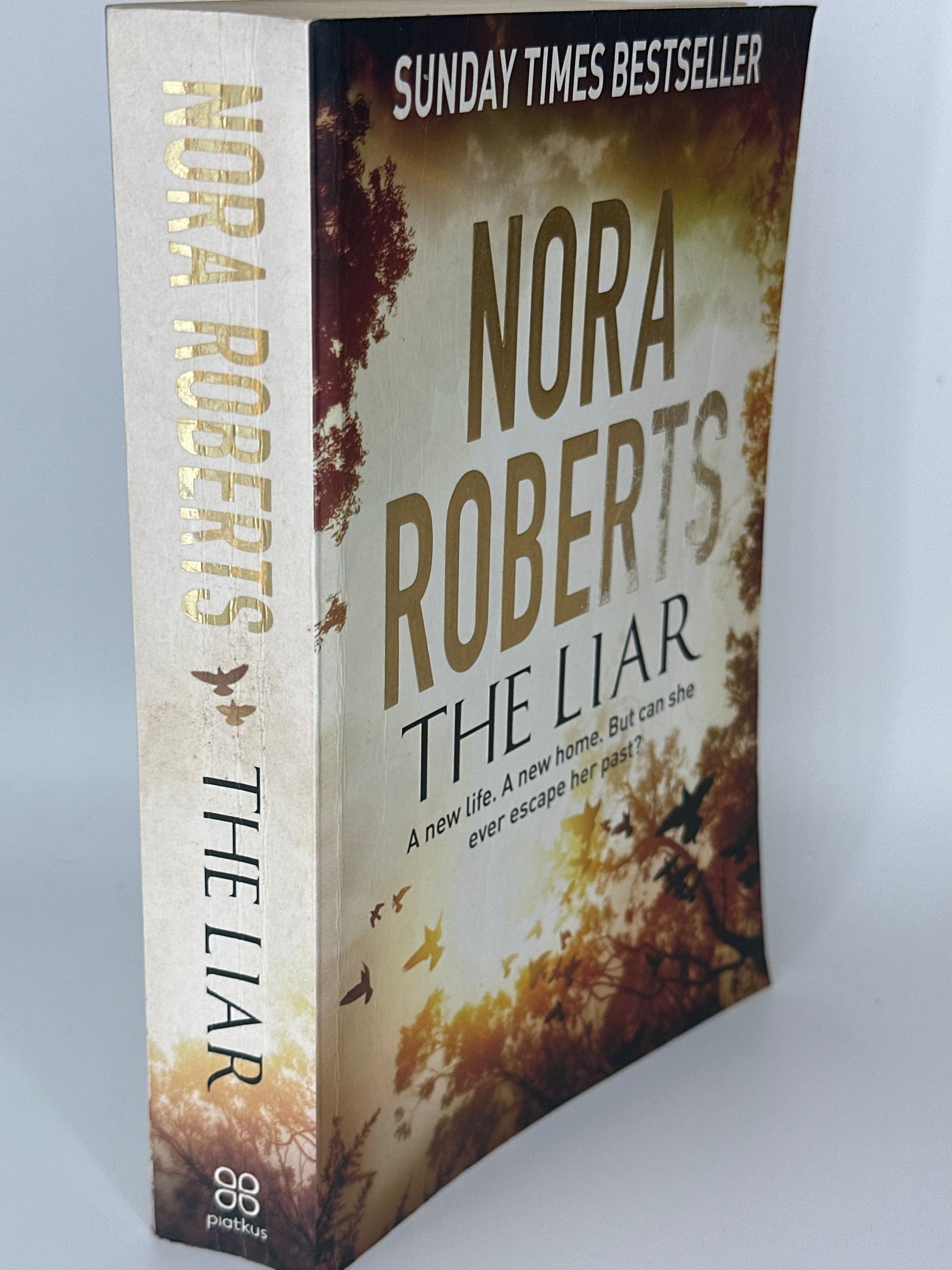 Nora Roberts Liar spine used books