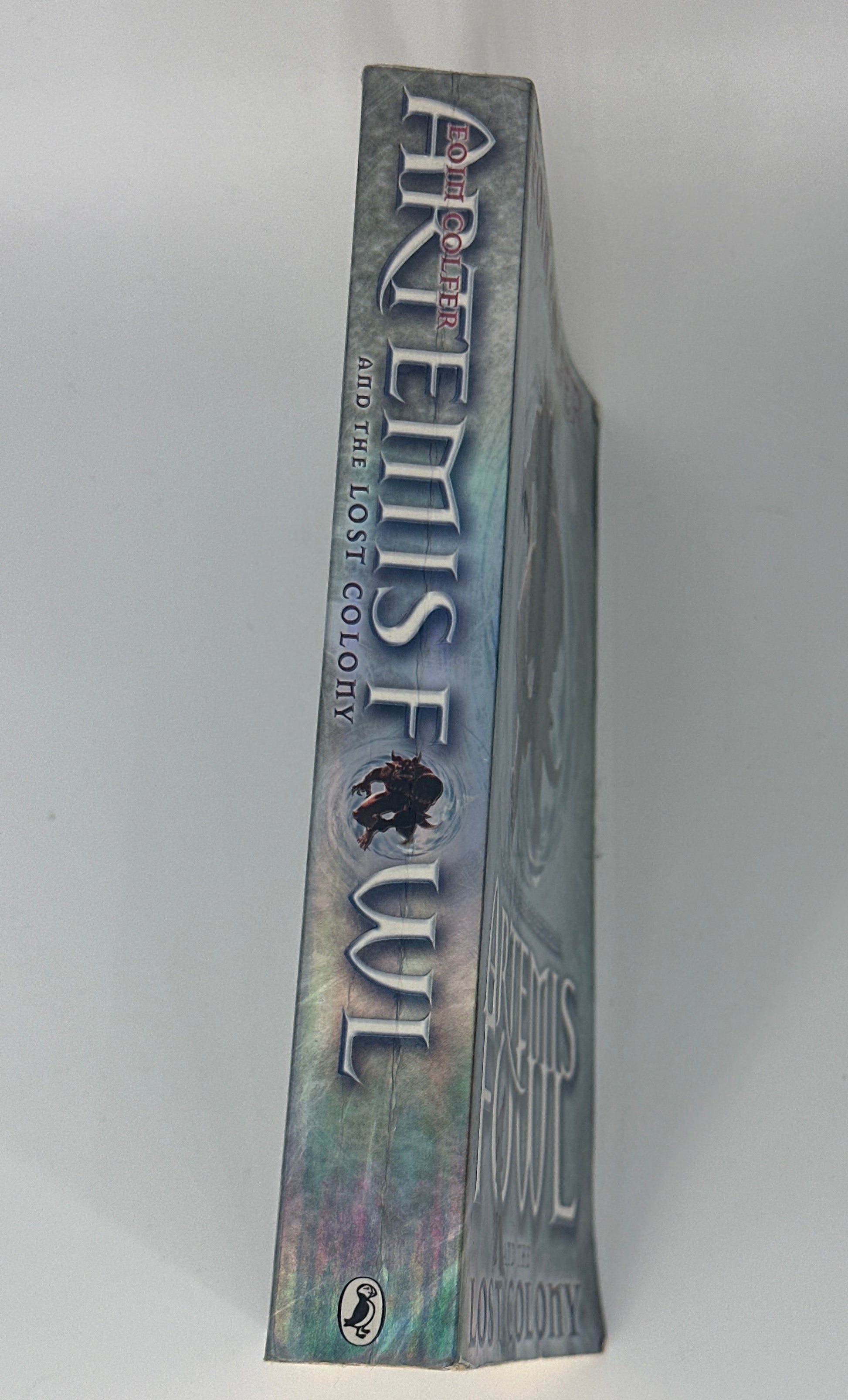 Artemis Fowl and Lost Colony spine image