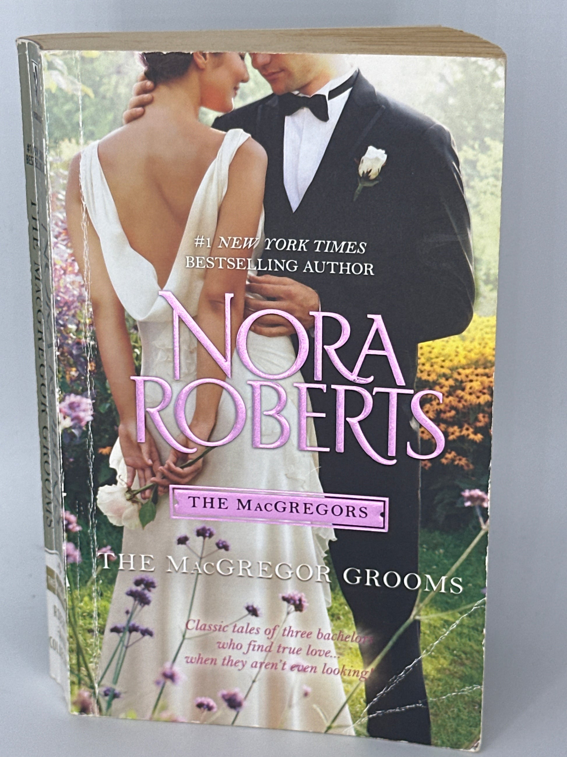 Nora Roberts The MacGregor Grooms  front cover used books