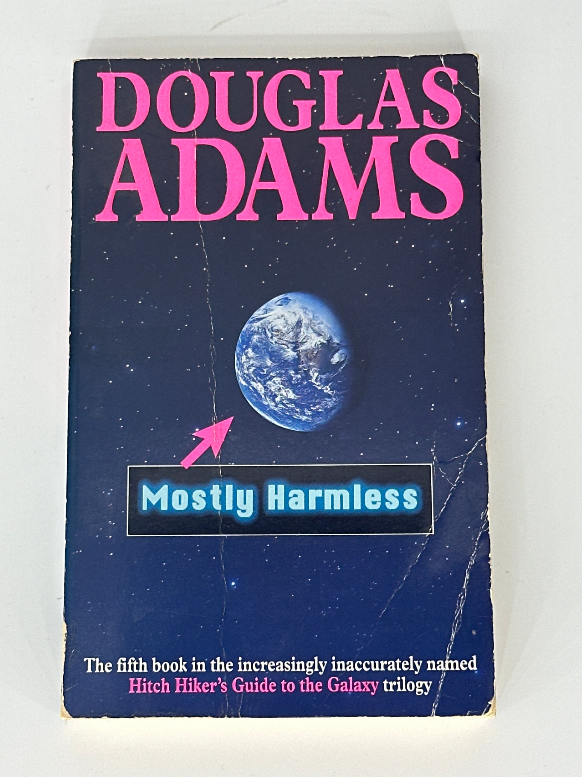 Douglas Adams Mostly Harmless front cover image