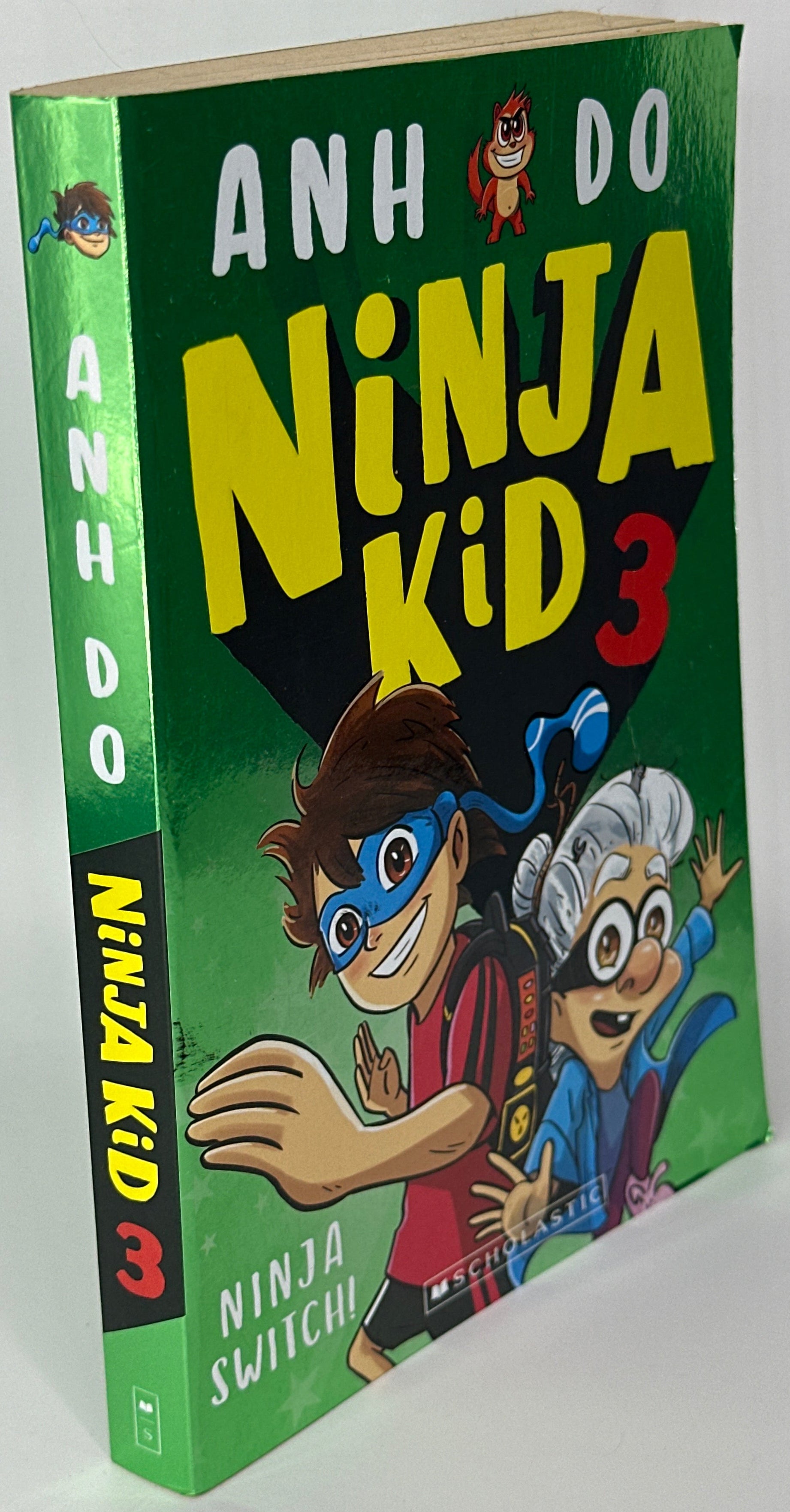 Anh Do Ninja Kid 3: Ninja Switch (Ninja Kid) spine used books