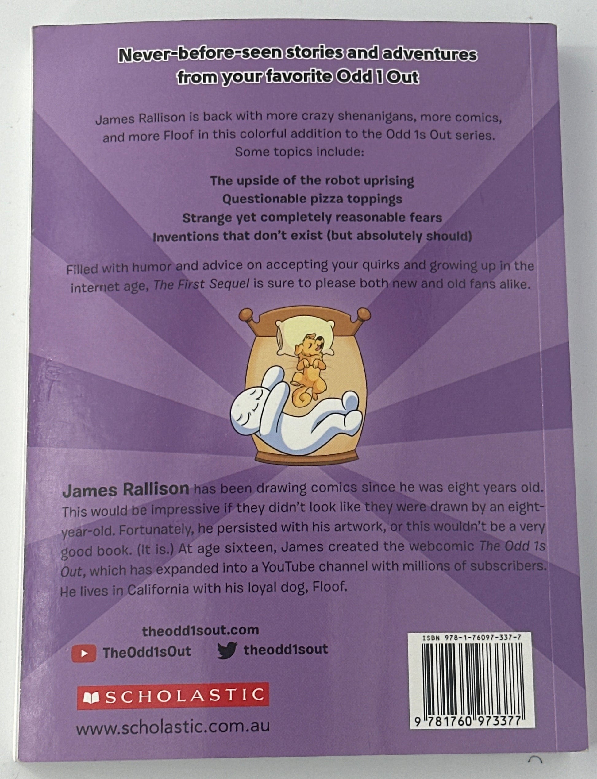 James Rallison The Odd 1s Out: The First Sequel back cover used books